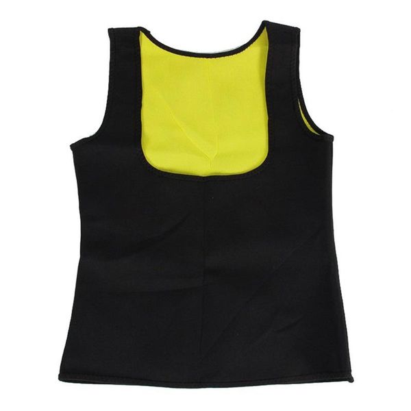 

yoga outfits women's slimming body shaper sport trainer sweat sauna shirt shapers shapewear fitness vest top, White;red