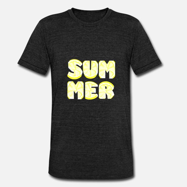 

лимонное лето col дизайн футболка мужчины печать tee shirt шея fit сыпучего юмор summer style trend shirt