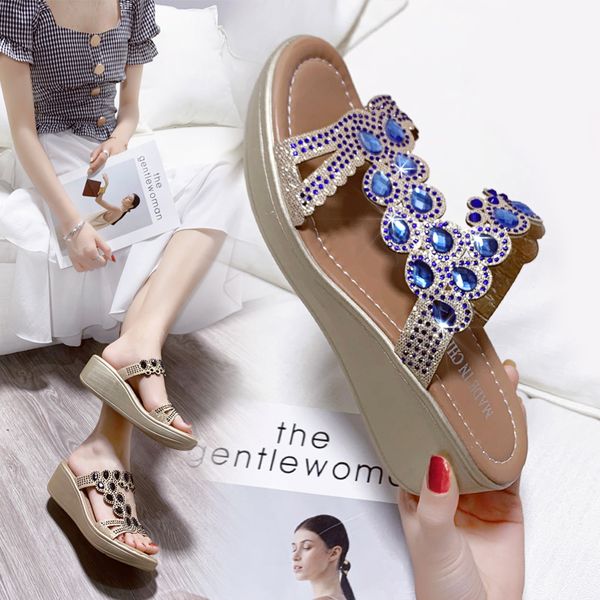 

dress shoes bohemian style wedges for women wedge sandals, Black