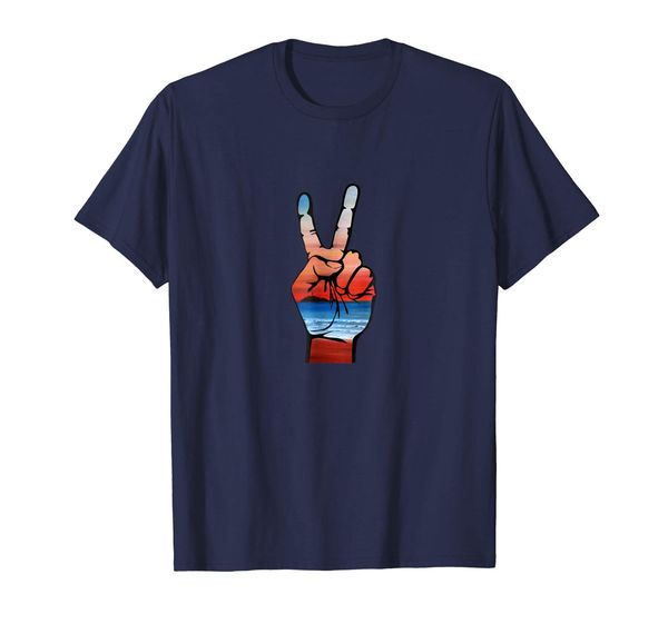 

vintage style peace t shirt retro victory sign summer new men cotton t-shirt tee male battery funny cotton