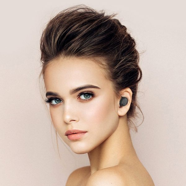 

h6 wireless bluetooth 5.0 tws mini earbuds digital display handsheadset