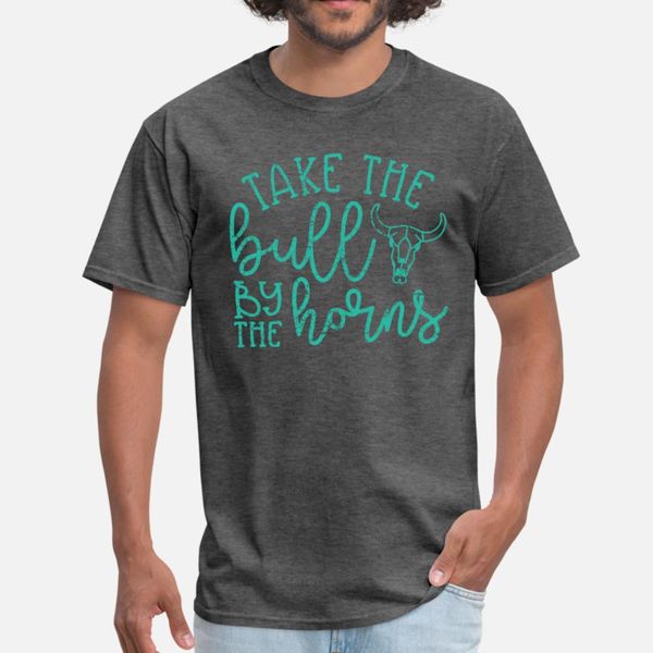 

брать быка за рога южная корова смешные cute t shirt men famous с коротким рукавом плюс размер 3xl семьи известные смешной весна осень