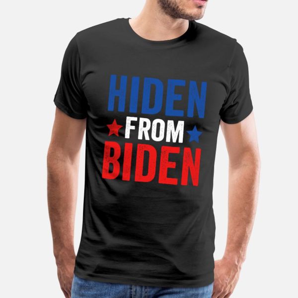 

hiden from biden vote 2020for the peoplejoe b t shirt men designs tee shirt round neck gift humor summer pattern shirt