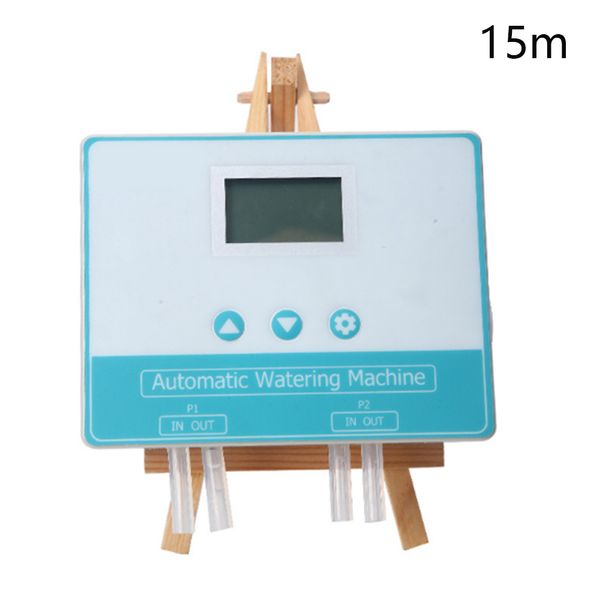 

safe watering device double water pump drip irrigation system automatic timer