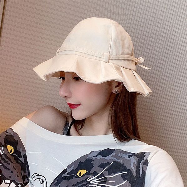 

summer foldable bucket hat women outdoor sunscreen cotton fishing hunting cap men basin chapeau sun prevent hats, Blue;gray