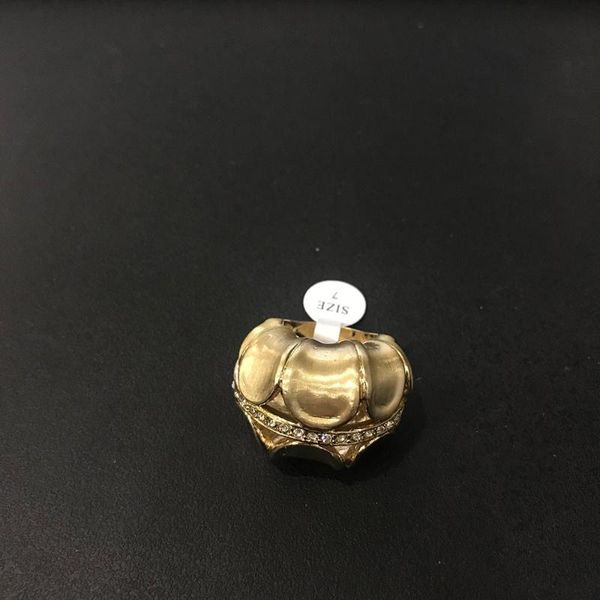 

big ring gold color dubai designer jewelry for women, Golden;silver