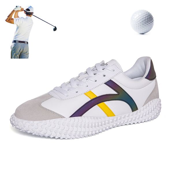 

leisure men golf shoes trendy golf sneakers boy ultralight sports shoes anti-slip waterproof sneakers for male