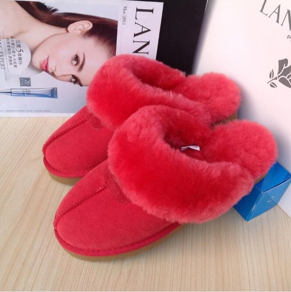 Hot Sell Classic AUS G5125 Slippers quentes Pele de cabra Botas de neve de pele de carne boa