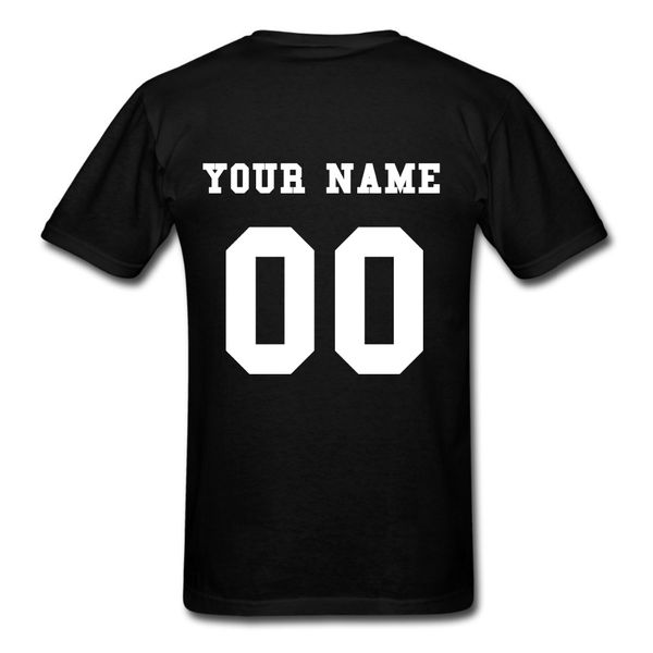 

your own design custom your name and number t shirt men tee usa mens clothing