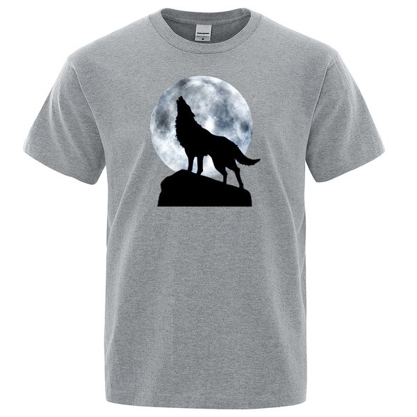 

moon wolf tees 2019 summer cotton tshirt fashion t shirt men short sleeve harajuku casual cool mens t-shirts