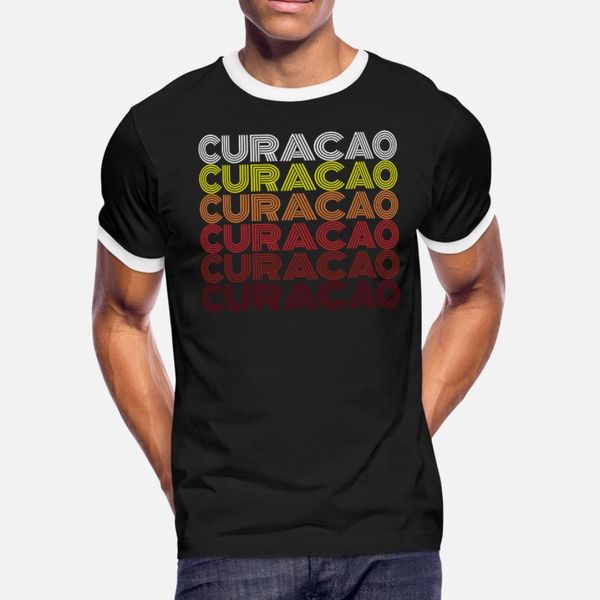 

curacao t shirt men create short sleeve s-xxxl trend sunlight new style spring kawaii shirt