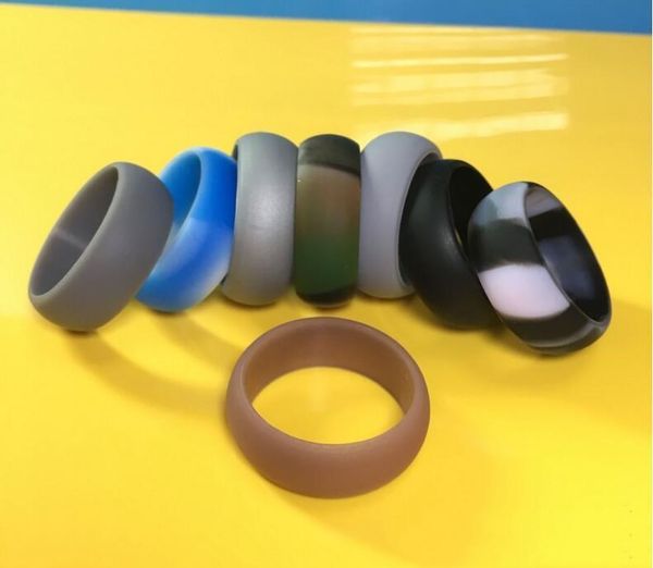 

гибкая для удобного ношения кольца мужского свадебного силикон lightweigh o-кольцо многоцветного design bdehome qjgcy, Slivery;golden