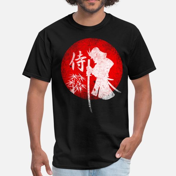 

samurai in front of red sun t shirt men crazy cotton size s-3xl standard crazy funny casual summer normal