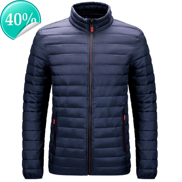 

men's winter warm outdoor down jacket fashion lijgacnv39b, Black