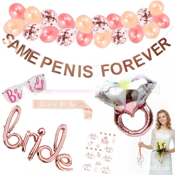 

wedding engagement single stickerbody sticker tattoo stickerparty decoration flower balloon suit bride bridesmaid group tattoo sticker cerem
