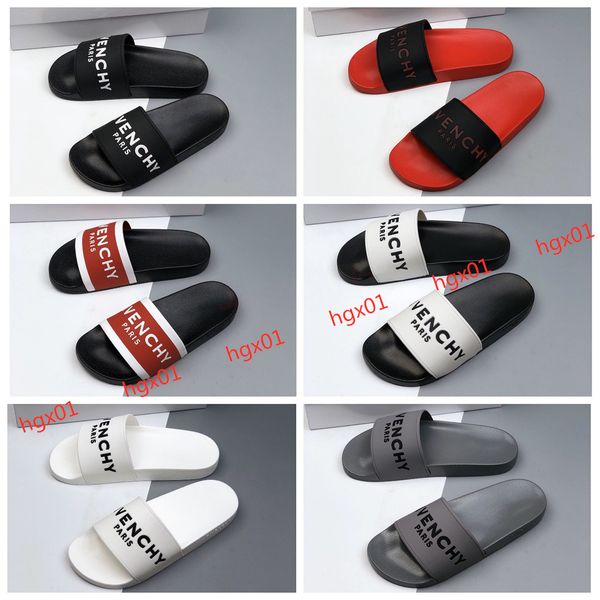 

new version paris slides mens womens summer sandals beach slippers ladies flip flops black leisure slider chaussures fashion slippers 696664