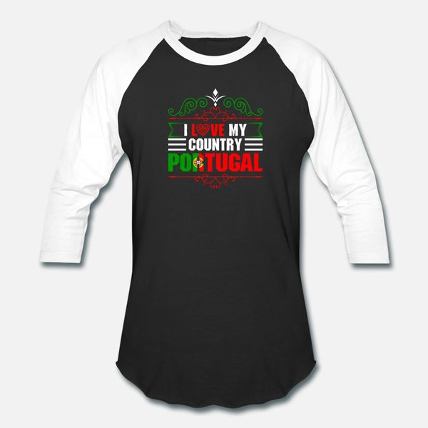 

i love my country portugal t shirt men designs tee shirt round collar vintage cute new fashion spring novelty shirt