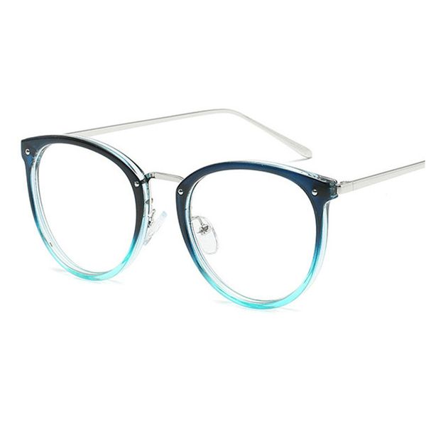 

anti blu-ray radiation glasses metal frame resin lens computer anti fatigue goggles glare optical eyeglasses fml, Black