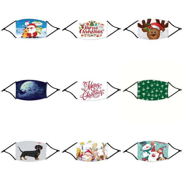 

trump face christmas masks anti-dust cotton womanfashion winter warm black united states flag christmas mask#28433
