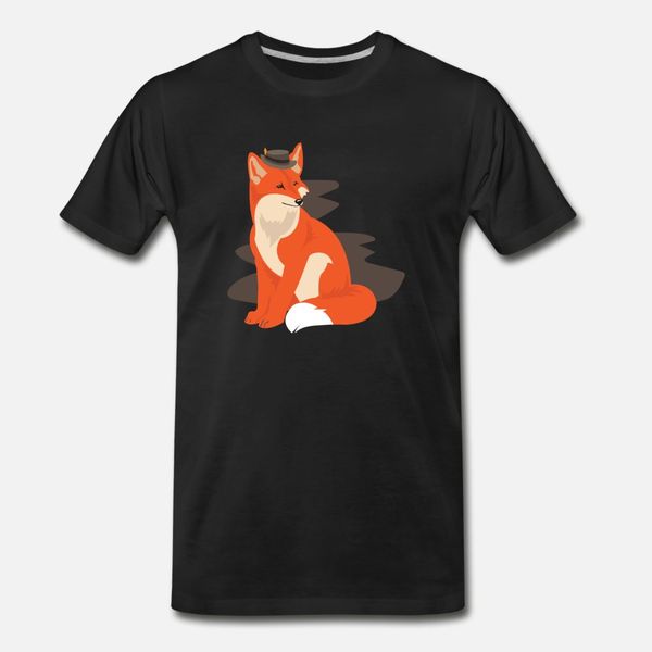 

mr fox handsome fox forest lover gift idea t shirt men customized short sleeve crew neck vintage anti-wrinkle comfortable summer shirt