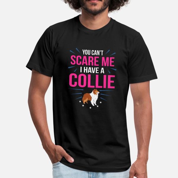 

collie t shirt men customize 100% cotton o neck cool fitness comical spring autumn slim shirt