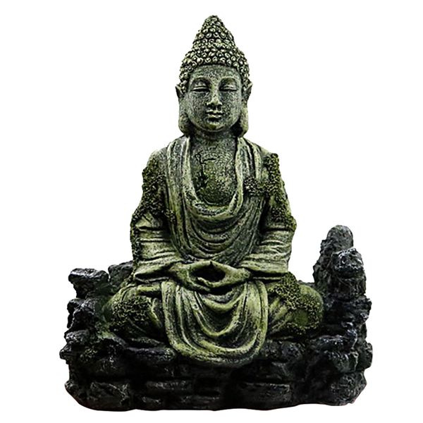 

aquarium decoration crafts accessories buddha statue ornament resin fish tank