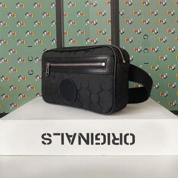 

fitness belt bag designer handbags printed belt bag leather material casual retro style design 631341