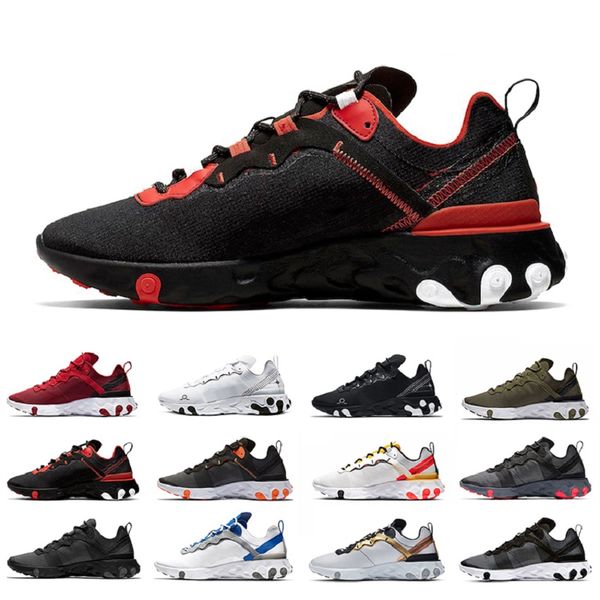 

solar red реагировать элемент 55 мужские кроссовки реагировать 55s сценарий тур желтые проклеенные швах мужчин, женщин тренер кроссовки spor