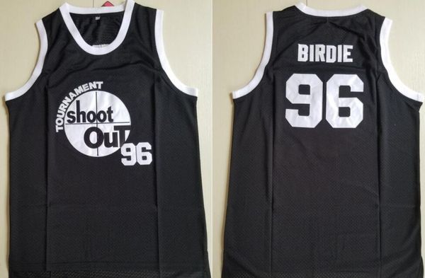 

bad boy shoot out 96 birdie tournament toni kukoc #7 jugoplastika 72 biggie smalls basketball jersey, Black