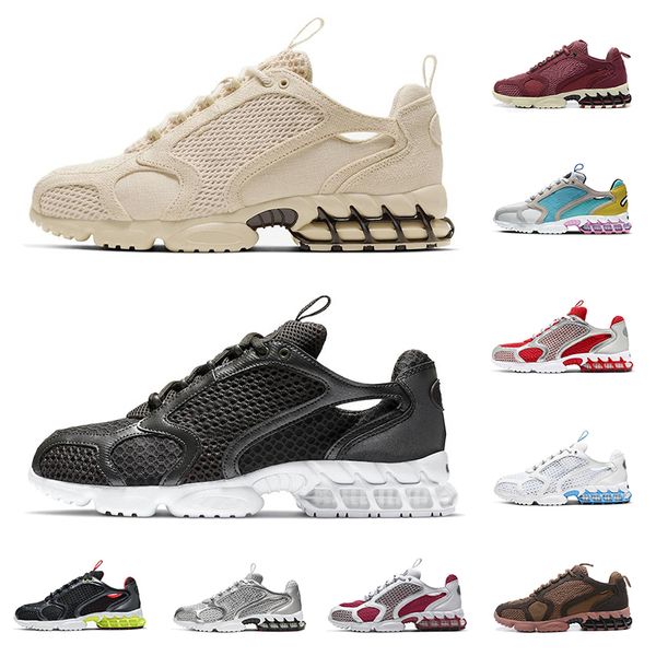 

2020 zoom running shoes for men women spiridon cage lemon venom pure platinum sand sports sneakers mens trainers size 36-45