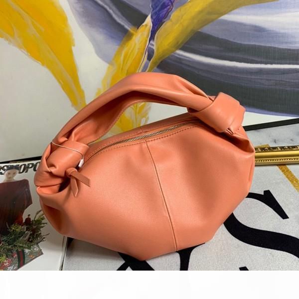 

ins super fire net red same fashion portable small horn bag leather cloud bag 2020 new armpit women's bag