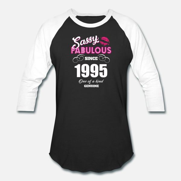 

sassy fabulous since 1995 t shirt men designing 100% cotton round neck slim famous casual spring novelty shirt