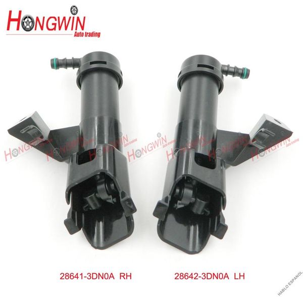 

front left&right car headlight cleaning washer spray nozzle for tiida 2007-2012 28641-3dn0a 28642-3dn0a 5902-06-0108p