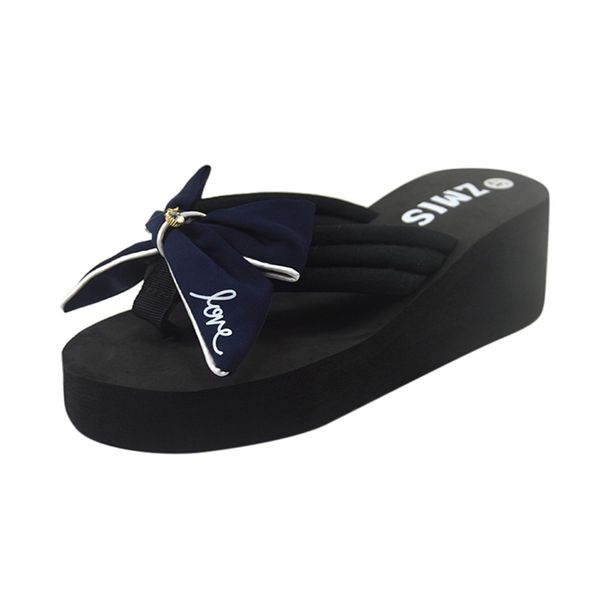 

повседневная мода женщины девушки лук клин пятки покрытием толстый каблук повседневный материал высокого качества удобные и мягкие a50, Black