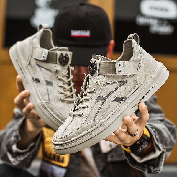 

удобная мягкая мужская обувь настольные повседневный спорт shoeslightweight walking man shoesstreet стиль мода flat кроссовки, Black