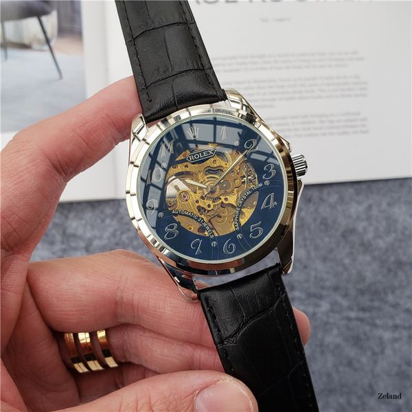 

05 2020 mens bell watch automatic machinery ross moveme nt chronograph male men boat gmt watches, Black