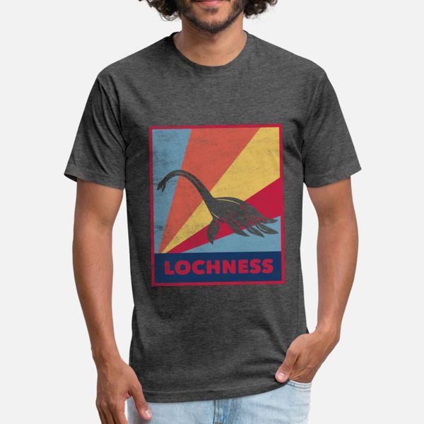 

lochness nessie scotland t shirt men printed cotton plus size 3xl solid color gift basic spring unique shirt