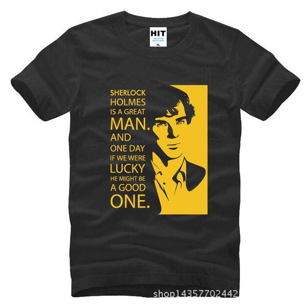

i am sher locked t-shirt benedict cumberbatch sherlock holmes t shirt short sleeve for sherlock tees