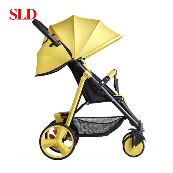 

strollers# sld baby strolle can be used as a reclining, portable folding parachute car, and on aircraft for 0-3 year-old high-v