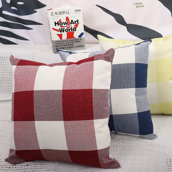 

lattice pillowcase bedroom cushion cover home festival decoration living room home decoration christmas without pillow