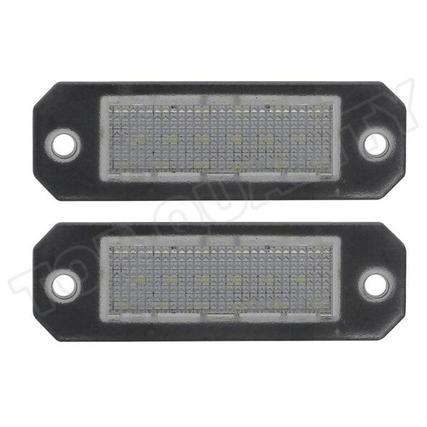

2x license number plate light lamp 18 led for vw transporter t5 2003-2020 caddy 2004-2020