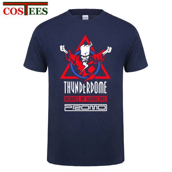 

thunderdome heroes of hardcore and dj promo t shirt man short sleeve o-neck custom party tees mens t shirts homewear t-shirt