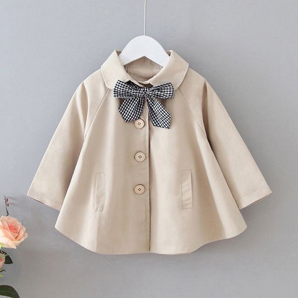 

children jacket 2020 brand spring autumn girls fashion casual outdoor british style coat baby girls outerwear, Blue;gray