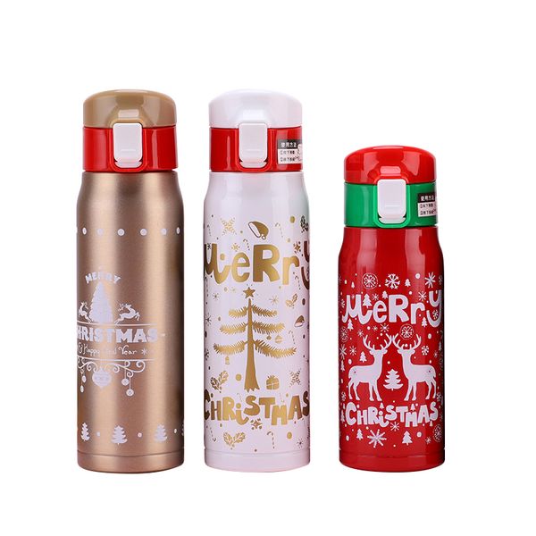 

upors 350 / 500ml двойной вакуум нержавеющей стали coffeetravel кружка с крышкой замка дети рождество бутылки с водой день рождения кубок по