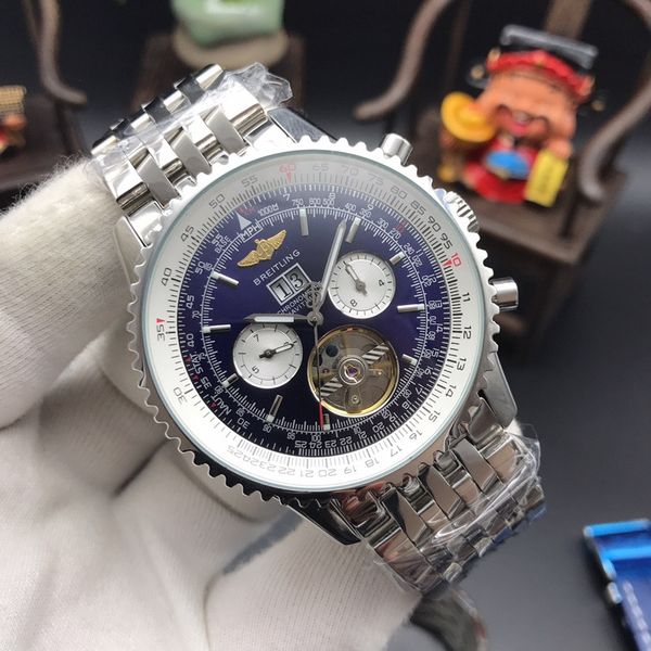 

2020 mens bell watch automatic machinery ross moveme nt chronograph male men boat bentley watches bbr13, Black