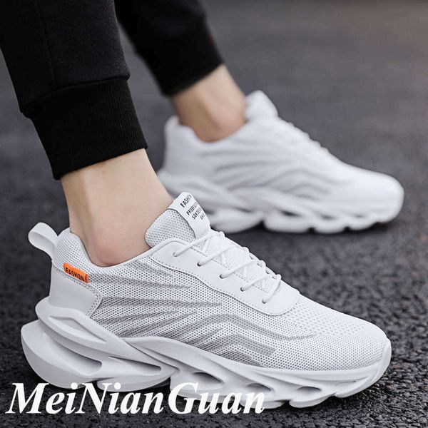 

blade running shoes for men lace up sports shoes man mesh breathable summer men's sneakers light weight low platform shoe h1