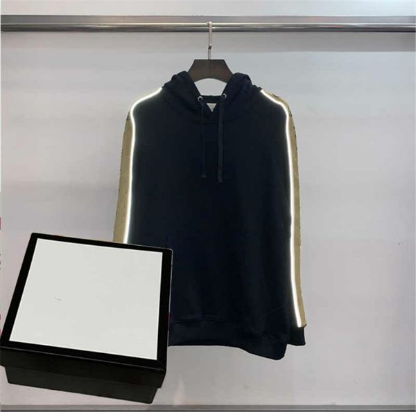 

мужские толстовки женщины пуловер с длинным рукавом толстовка caasual письмо вышивки размер рукава осень зима mens sweatershirt -2xl, White;black