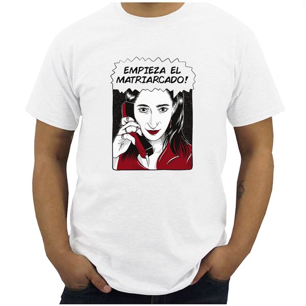 

la casa de papel men's t shirts money heist hipster modal short sleeve house of paper tee shirt o neck t-shirts streetwear