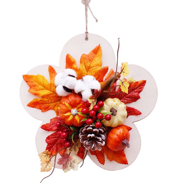 

thanksgiving fall wreath home decor wedding party wall hanging front door