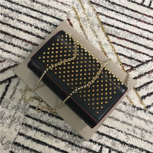 

women rivet handbag holding bag personalityhead embossed envelope shoulder bags street trend head genuine leather purse bags